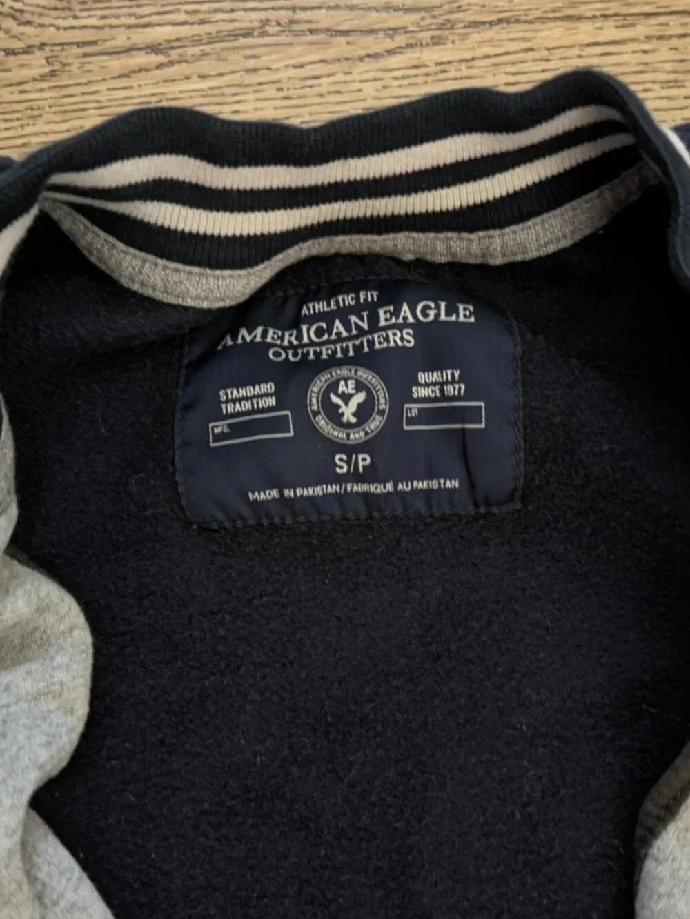 American Eagle Varsity Lightweight Buttons Jacket